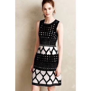 Anthropologie NEW Rona Badketweave Dress